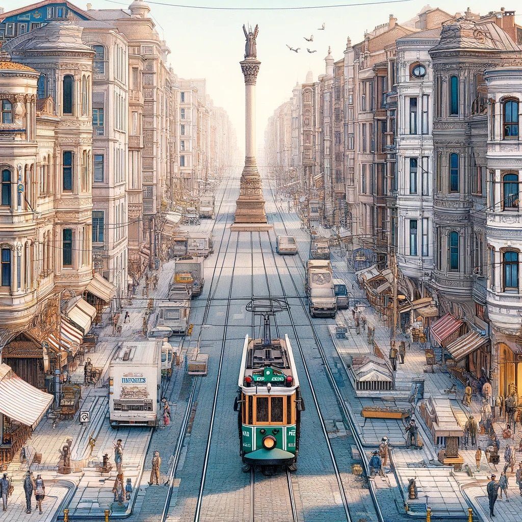 Divanyolu Yarımada'nın En Tanınmış Caddesi